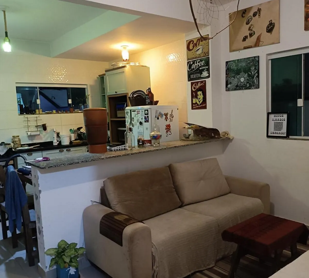 Δωμάτια σε οικογενειακή κατοικία Suite Artistica Perto Da Praia Florianópolis Βραζιλία